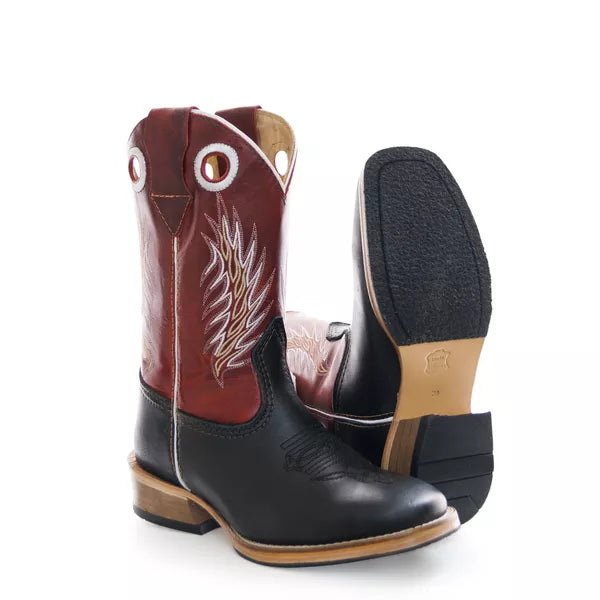 Bota Texana Salto Carrapeta Cano Bordo