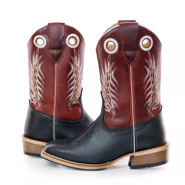 Bota Texana Salto Carrapeta Cano Bordo