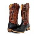 Bota Texana Salto Carrapeta Flecha Cano Marrom