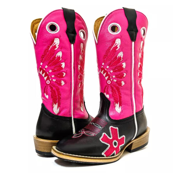 Bota Texana Salto Carrapeta Couro Legítimo | Corium Botas