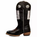 Bota Texana Salto Carrapeta Couro Legítimo Mão